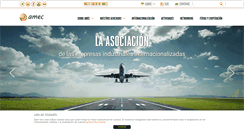Desktop Screenshot of amec.es
