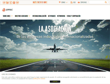 Tablet Screenshot of amec.es